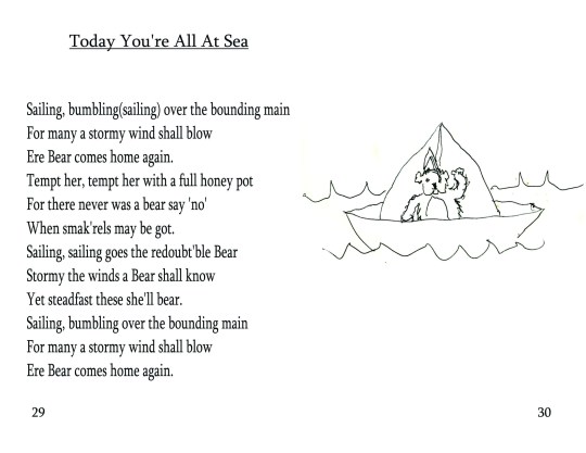 No. 12  "Today You're All At Sea"