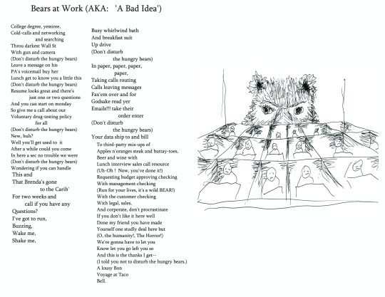 Bears At Work (AKA: A Bad Idea)