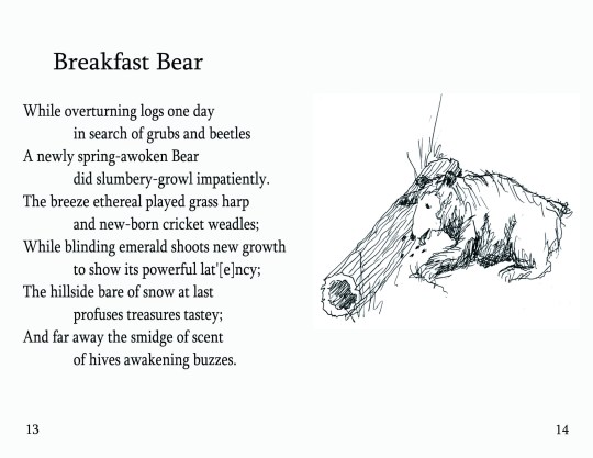 No. 6  "Breakfast Bear"  (Page 1)